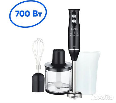 Блендер Blackton HB732S с насадками Новый Гарантия