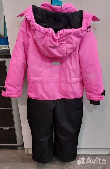 Зимний комбинезон для девочки 110-116