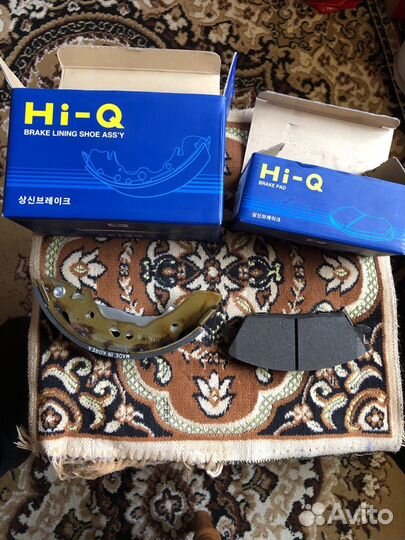 Тормозные колодки Huindai Accent