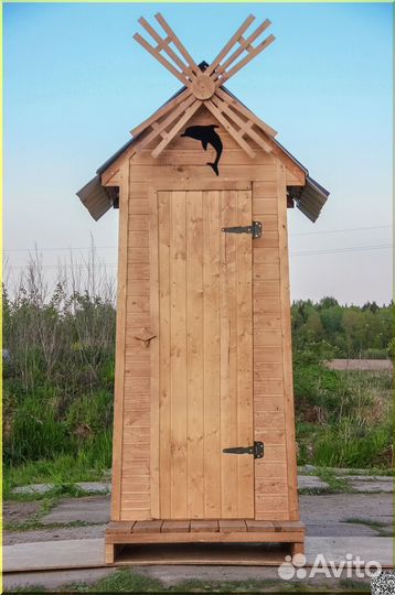 Дачный туалет с установкой TVP572