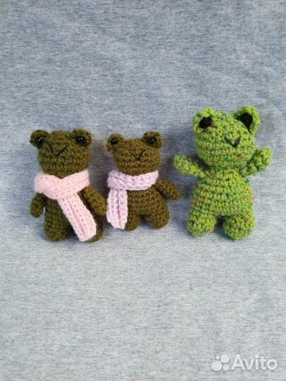 Разные вязаные игрушки