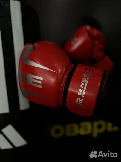 Боксерские перчатки Rage