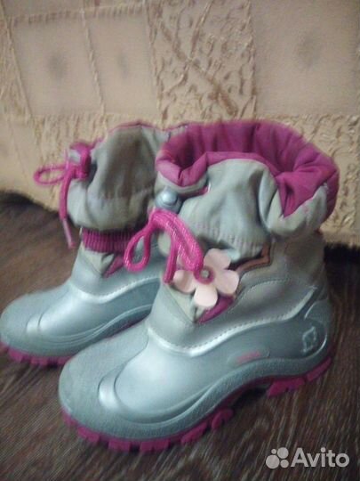 Ботинки весенние, Сапожки Зебра р.31