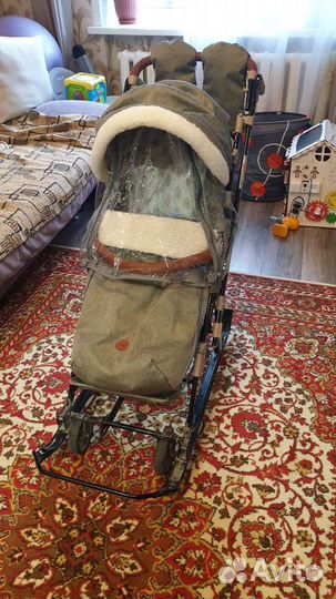 Детские коляски прогулочные зимние