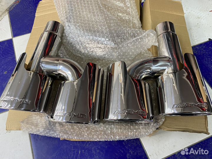 Насадка на глушитель amg