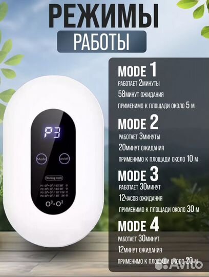 Озонатор/ ионизатор воздуха