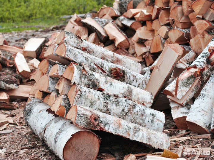 Дрова березовые, дрова ольховые, дрова колотые