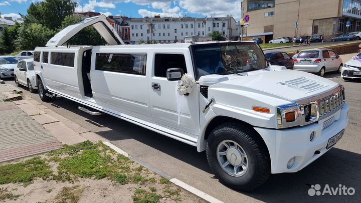 Аренда лимузинов Hummer H2 на свадьбу в Орле
