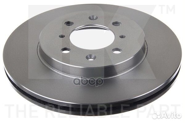 Диск тормозной honda jazz 1.2-1.4 04- передний