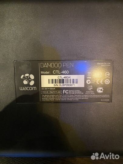 Графический планшет Wacom Bamboo Pen CTL-460