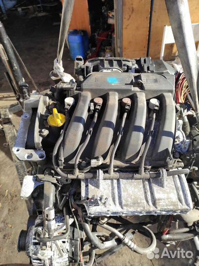 Двигатель 1,4 K4J Рено Симбол Кангу Клио