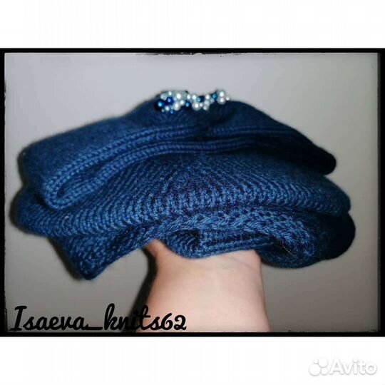 Вязаный комплект для девочки