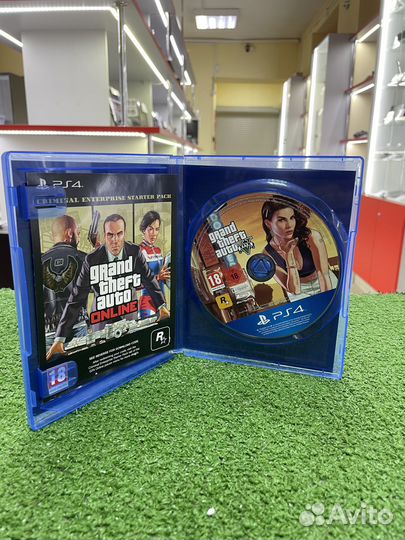Диск PS4 GTA 5 Premium Edition (Р)