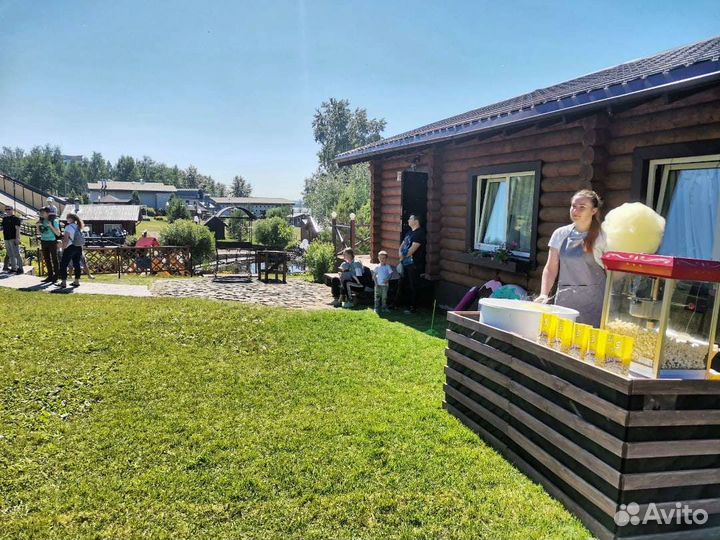 Сладкая/сахарная вата, поп-корн на праздник