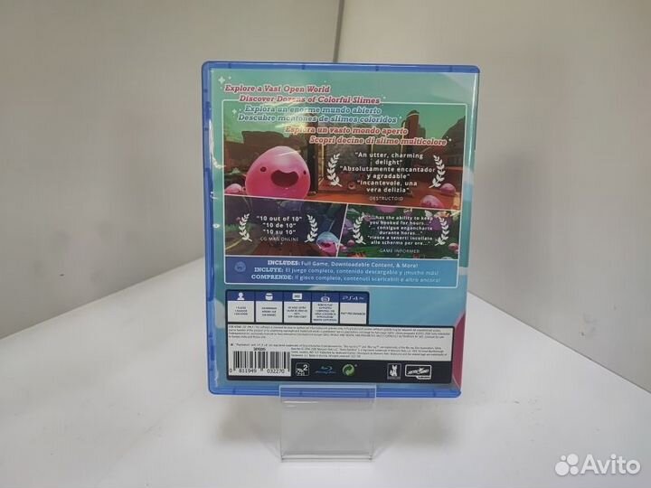 Игровые диски. Sony Playstation 4 Slime Rancher De