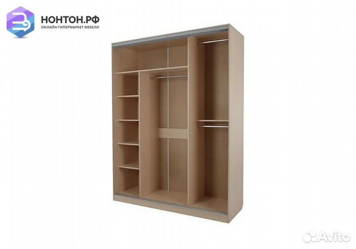 Шкаф-купе Бассо 7-600 79 дуб млечный