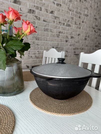 Казан чугунный 4 литра