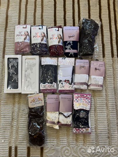 Колготки х/б размеры от 94 до 140см