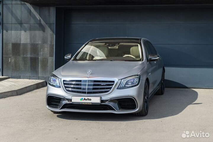 Mercedes-Benz S-класс AMG 4.0 AT, 2018, 51 693 км