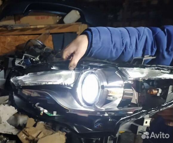 Установка линз bi LED