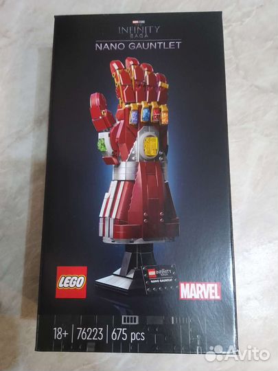 Lego Marvel 76223 Нано перчатка