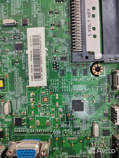 Samsung PS42C450B1W разбор