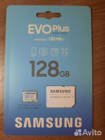 Карта памяти micro SD 128 gb samsung