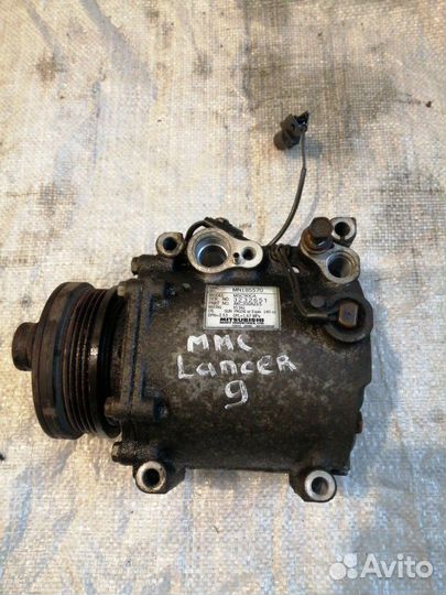 Компрессор кондиционера Mitsubishi Lancer 9 4g18
