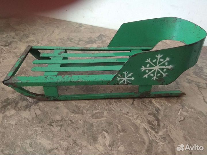 Лейка,Кроватка и Санки для кукол ретро