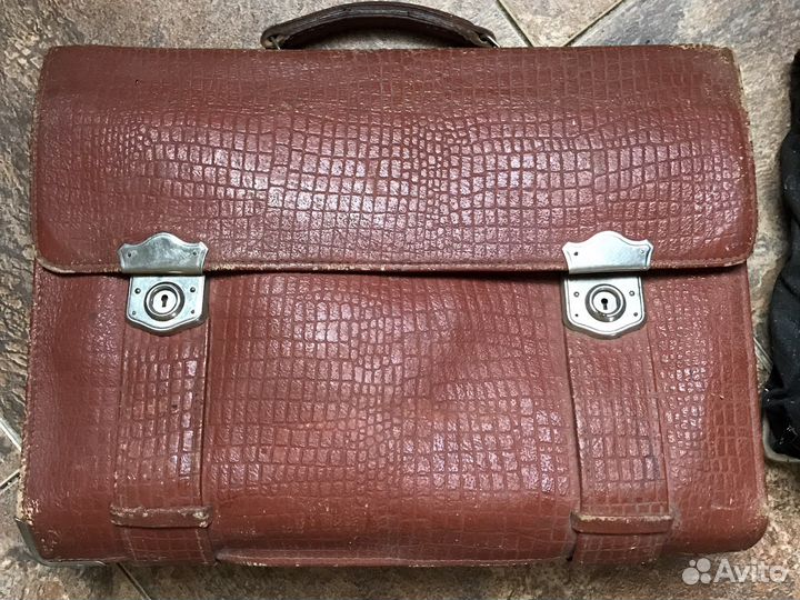 Кожанеый портфель СССР