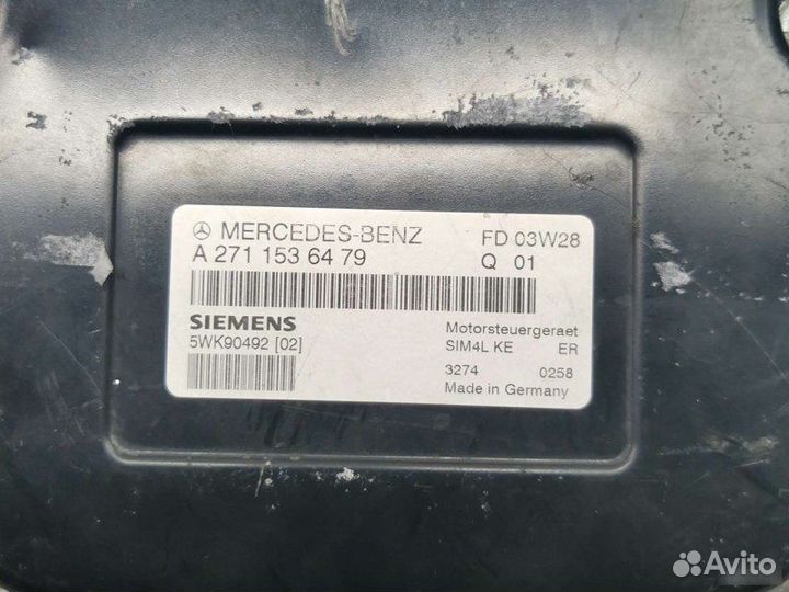 Блок управления двигателем Mercedes C W203