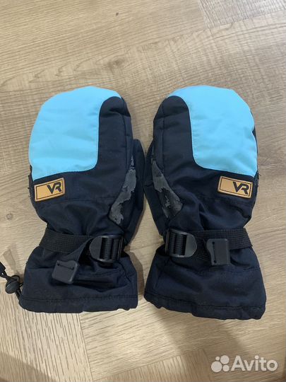 Горнолыжные варежки/перчатки женские баф