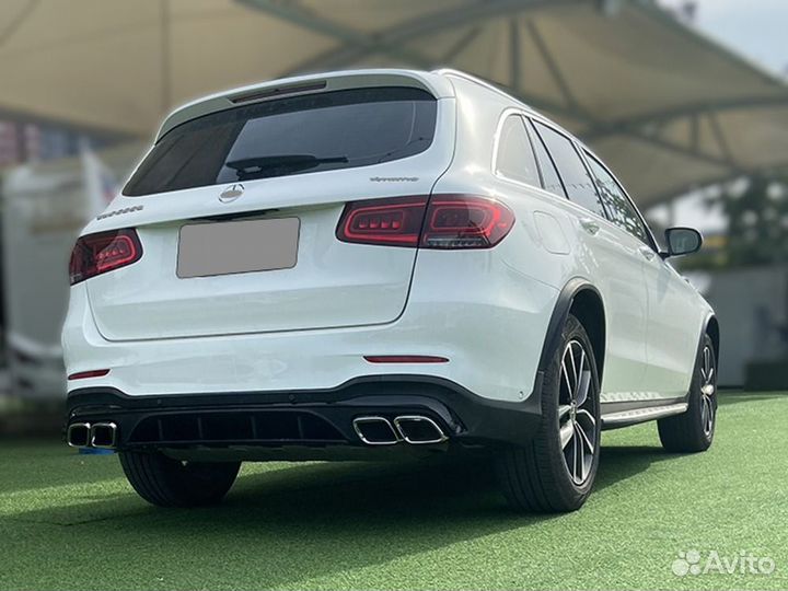 Обвес стиль 63 AMG полный на Mercedes GLC 253 рест