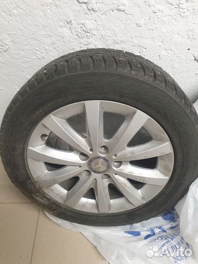 Колеса в сборе r16 зимние mercedes