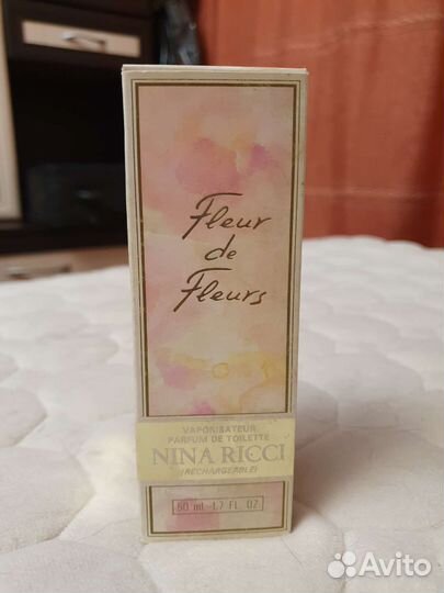 Nina Ricci Fleur de Fleurs 50 мл винтаж