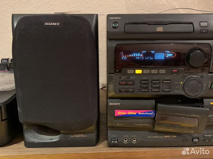 Музыкальный центр sony mhc 701