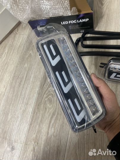 Подфарники на ниву LED