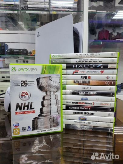 Диск игра Xbox 360 NHL Legacy Edition