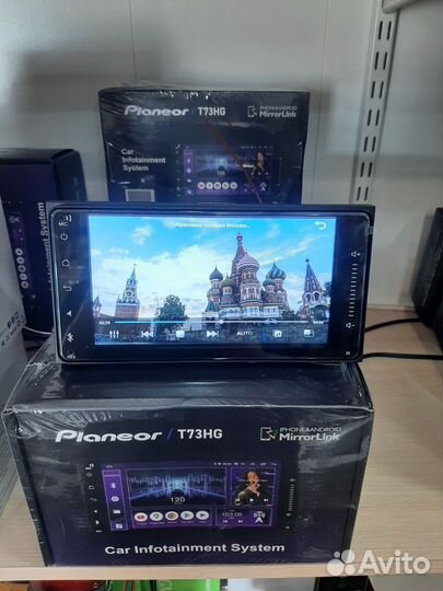 Магнитола 2 din android 100х200 дисплей