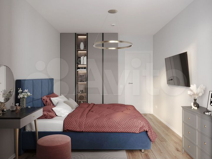 2-к. квартира, 54,8 м², 22/25 эт.