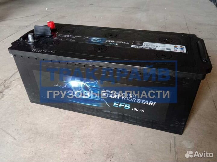 Оригинальный аккумулятор Мерседес EFB 12В 180 а-ч