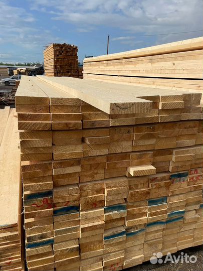 Брус обрезной 200х200х6000мм