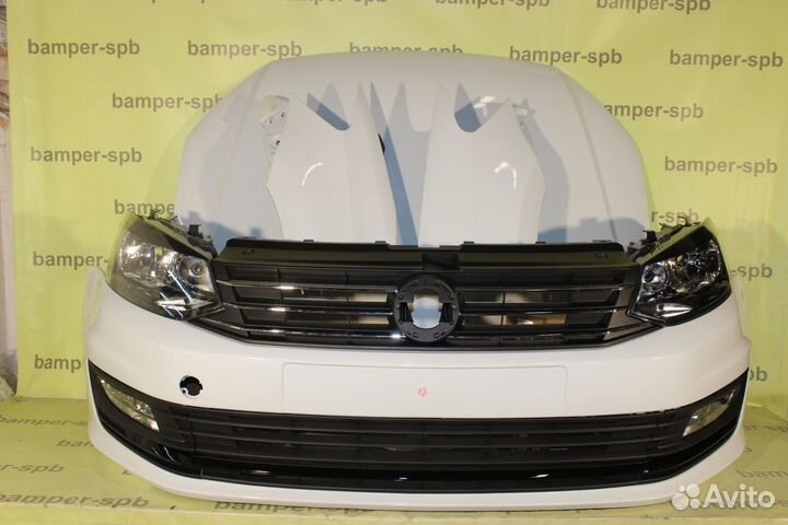 Бампер передний Volkswagen Polo 2015-2020