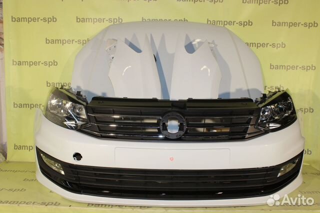 Бампер передний Volkswagen Polo 2015-2020