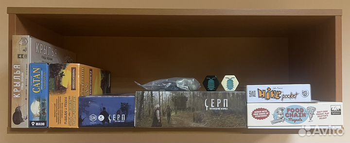 Серп, Catan, Hive, Food chain, Крылья