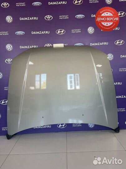 Капот Hyundai Accent темно-бежевый