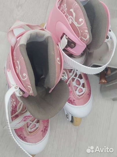 Роликовые коньки детские раздвижные