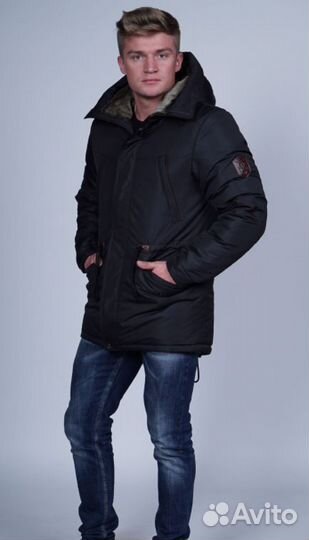 Пуховик мужской новый