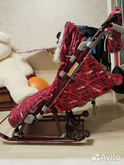 Коляска санки