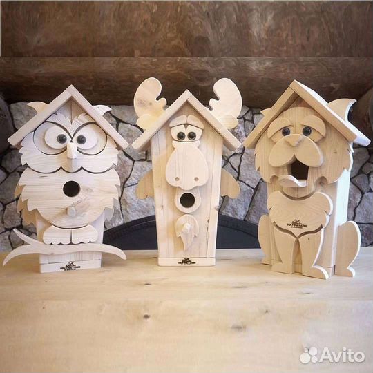 Кормушка для птиц из дерева